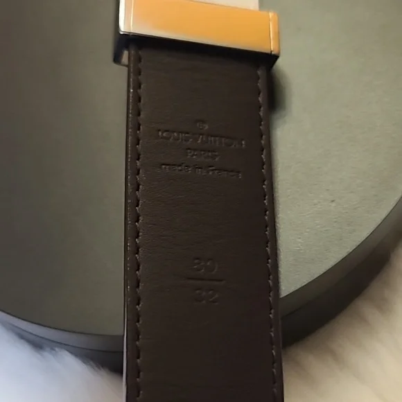 LV Damier Ebenne belt - Picture 2 of 3